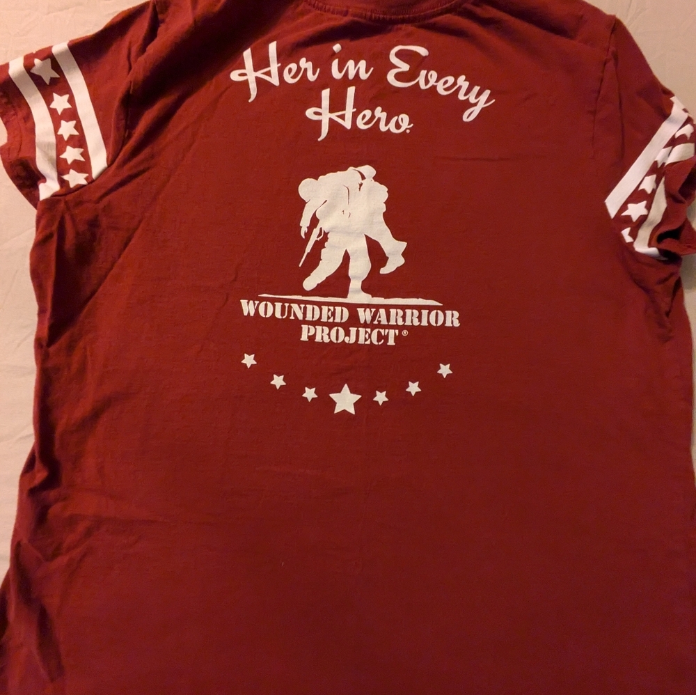 Harley Davidson wounded warrior project t-shirt